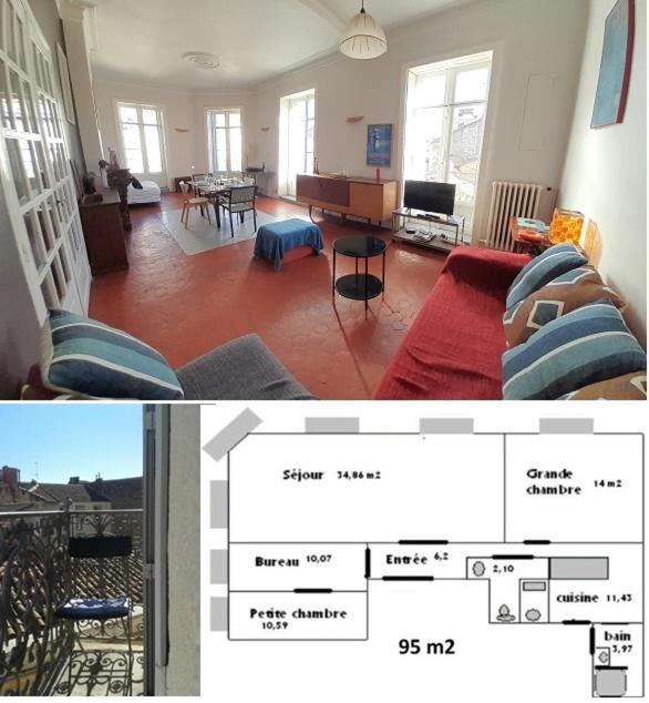 Les 7 Balcons, Comedie-Gare, Parking, Spacieux Lumineux Appt Haussmannien Montpellier Exterior foto
